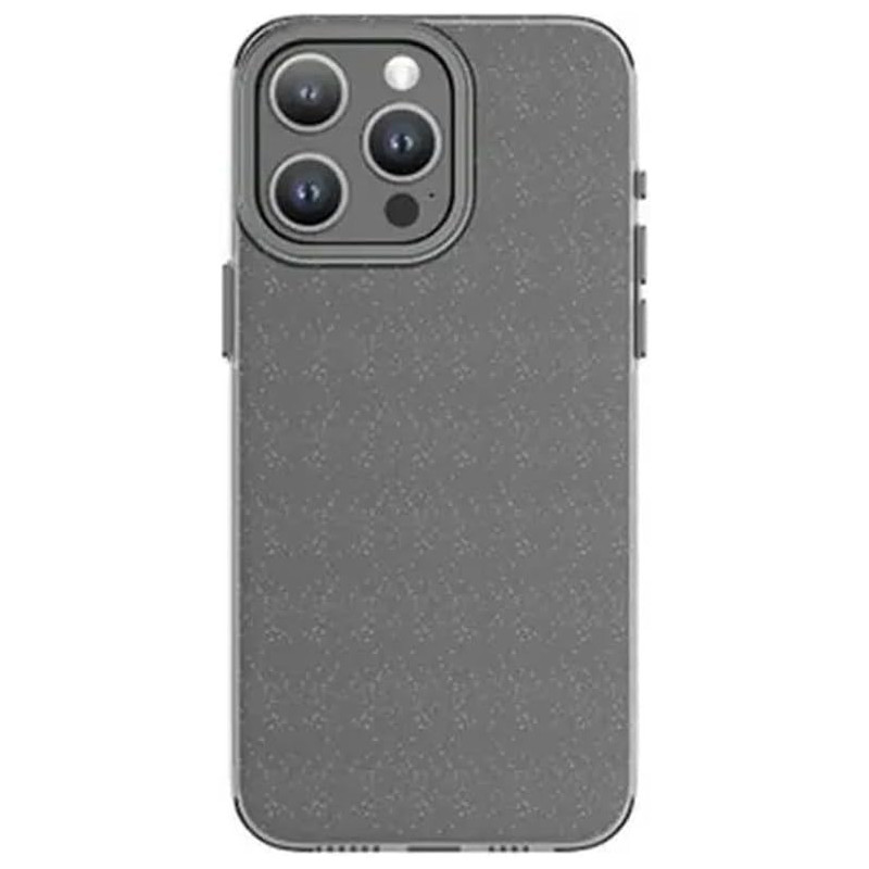 Green Lion for iPhone 15 Pro Case Glitz Guard Case Ultra Slim Design Anti Scratch Drop Resistant Protective Cover Shockproof Full Bumper Protection Back Cover for iPhone 15 Pro 6.1, Black and Clear Silicone