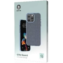 Green Lion Glitz Guard Case Ultra Slim Design for iPhone 15 Pro, Blue