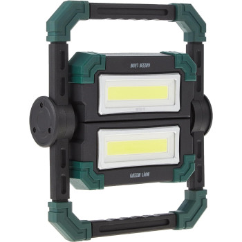 Green Lion 360 Degree Portable Light 2000mAh 1000lm, Black and Green