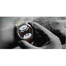 Green Lion Adventure Smart Watch, 10 Days Standby Time, Call/Social Notifications, Bluetooth Connectivity, Always On Display, Waterproof, Wireless Charging, Voice Assistant, Health Tracking, Black