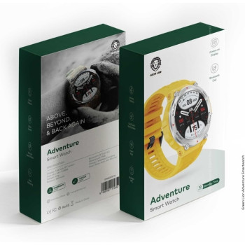 Green Lion Adventure Smart Watch, Yellow