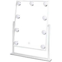 Green Lion Brightening 9 Led Makeup Mirror, White