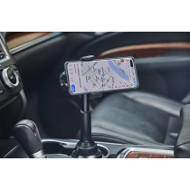Green Lion Car Mount, 360 Degree Rotation, Adjustable Stand, Expandable Base, Universal Compatibility, Black