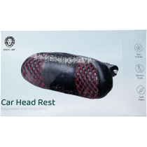 Green Lion Car Head Rest Adjustable & Rotatable, Black