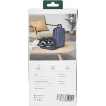 Green Lion Elegant Pouch, Dark Blue