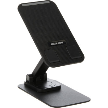 Green Lion Foldable Phone Holder, Black