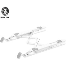 Green Lion Folding Laptop Stand 7 Level Adjustments, White