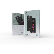 Green Lion for iPhone 15 Pro Case GripX Case with Kickstand Anti Scratch Drop Resistant Protective Cover Shockproof Full Slim Bumper Protection Back Cover for iPhone 15 Pro 6.1, Black