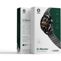 Green Lion G Master Smart Watch, Black, Stainless Steel