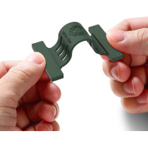 Green Lion Grip Pro Silicone Strong Magnetic Wrist Band, Green
