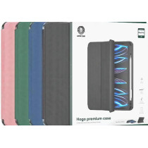 Green Lion Hogo Premium Case with Pencil Holder for iPad 10 10.9 Inch, Pink, Blue ,Green and Black