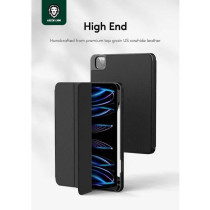 Green Lion Hogo Premium Case with Pencil Holder for iPad 10 10.9 Inch, Pink, Blue ,Green and Black