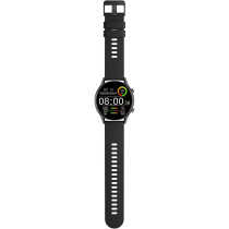Green Lion Infinite Round Smart Watch, 290 mAh Battery, HD Touch Screen, Blood Pressure, Sport Mode, Heart Rate, IP67 Waterproof, 25 Days Stand-By, Call Social notification, Black