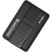 Green Lion Magnetic Wireless Charging Wallet Stand, Portable And Enough To Carry Daily Essentials, Vertical and Horizontal Stand, Sturdy And Durable, Holds Card, Easy Snap, Black and Orange