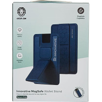 Green Lion Innovative Magsafe Wallet Stand, Blue