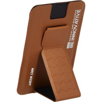 Green Lion Innovative Magsafe Wallet Stand, Brown