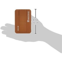 Green Lion Innovative Magsafe Wallet Stand, Brown
