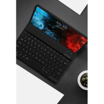 Green Lion Premium Leather Case With Wireless Keyboard English/Arabic Compatible With Apple iPad Air4 10.9 Inch 2020, 360 Degrees Full Protection, Pencil Slot, Highly Durable, Foldable Closing, Black