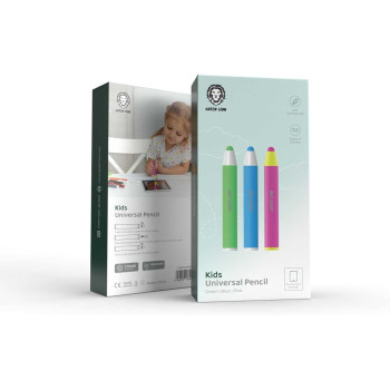 Green Lion kids Universal Pencil, Smooth, Multicolor