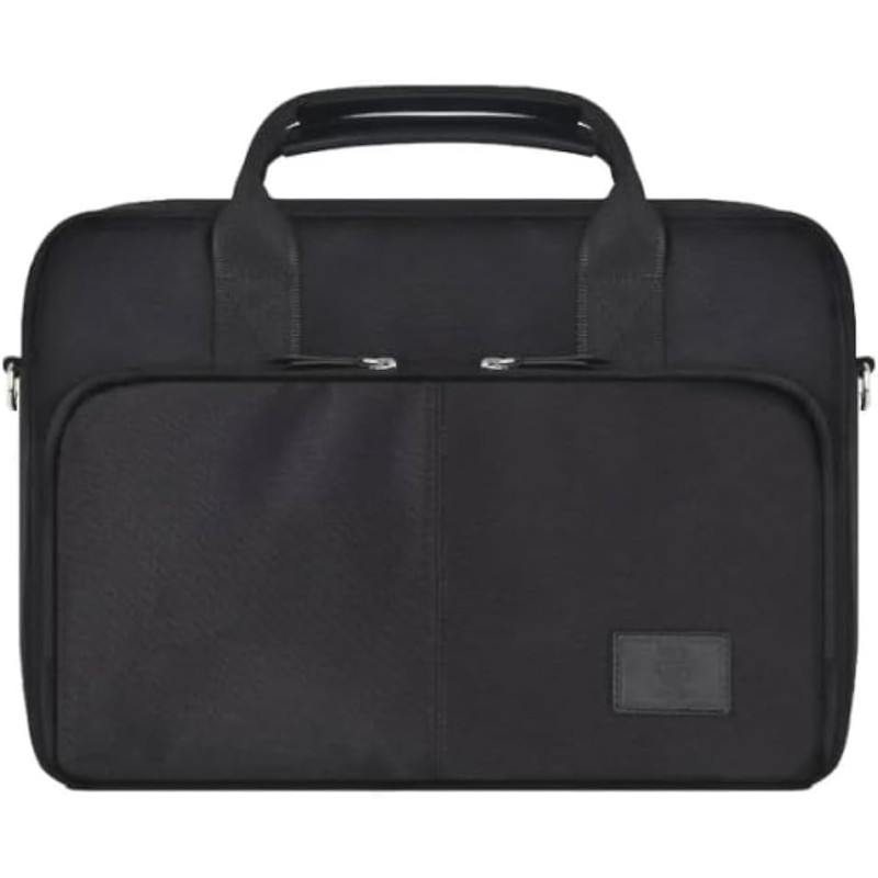 Green Lion Riven Laptop Sleeve Bag 14 Inch with Easy Grip and Multiple Pockets, Black