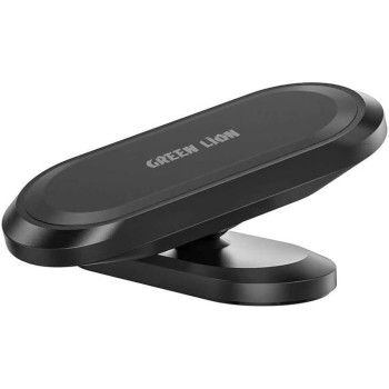 Green Lion Magnetic In-Car Holder with 360 Degree Rotation - Black