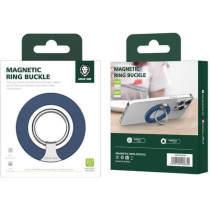 Green Lion Unique Magnetic Ring Buckle With 125 degrees adjustable and 360 degrees rotation - Blue