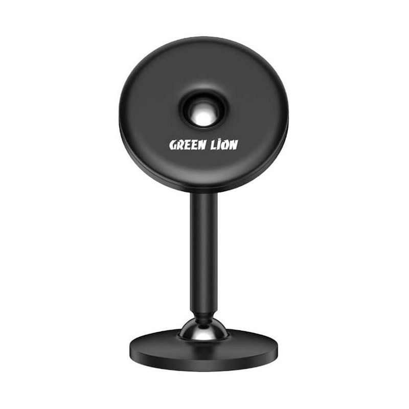 Green Lion Magnetic Phone Holder Universal, Temperature Resistance, 6 Strong Magnets, Super Convenient, Easy Installation with 360 degree Rotation - Black