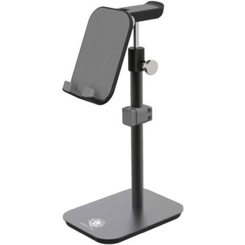 Green Lion Multi Holder (Mobile & Head Phone) with adjustable height and Angle - Black