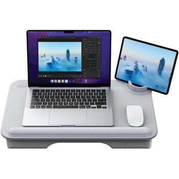 Green Lion Multi-Functional Laptop Desk: Rotating Gear, All-Soft Stop Bar, Handles, Supports Devices Up to 17", Lightweight Design