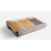 Green Lion Portable Laptop Desk for Bed, Padded Wrist Rest, Dual Cushions For Comfort With Carry Strap