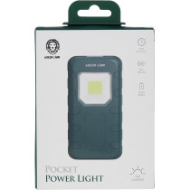 Green Lion Pocket Power Light with High Brightness 3W COB 100 m, Green