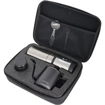 Green Lion Portable Coffee Maker, Coffee Grinder, Coffee Filter Kettle Stainless Steel - Black