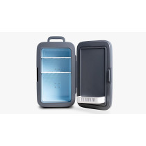 Green Lion Mini Refrigerator 22L Capacity, Quiet & Eco-Friendly, Compact & Portable, Multiple Power Option, Advanced Cooling, Multi-Protection, Temperature Control, Low Noise, Grey