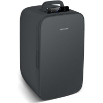 Green Lion Mini Refrigerator 22L Capacity, Quiet & Eco-Friendly, Compact & Portable, Multiple Power Option, Advanced Cooling, Multi-Protection, Temperature Control, Low Noise, Grey