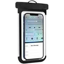 Green Lion Safe Airbag Waterproof Phone Pouch With Dustproof, Black