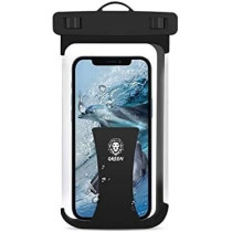Green Lion Safe Airbag Waterproof Phone Pouch With Dustproof, Black