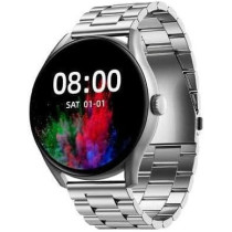 Green Lion Signature Smart Watch with 280 mAh Battery and Bluetooth Call, Silver