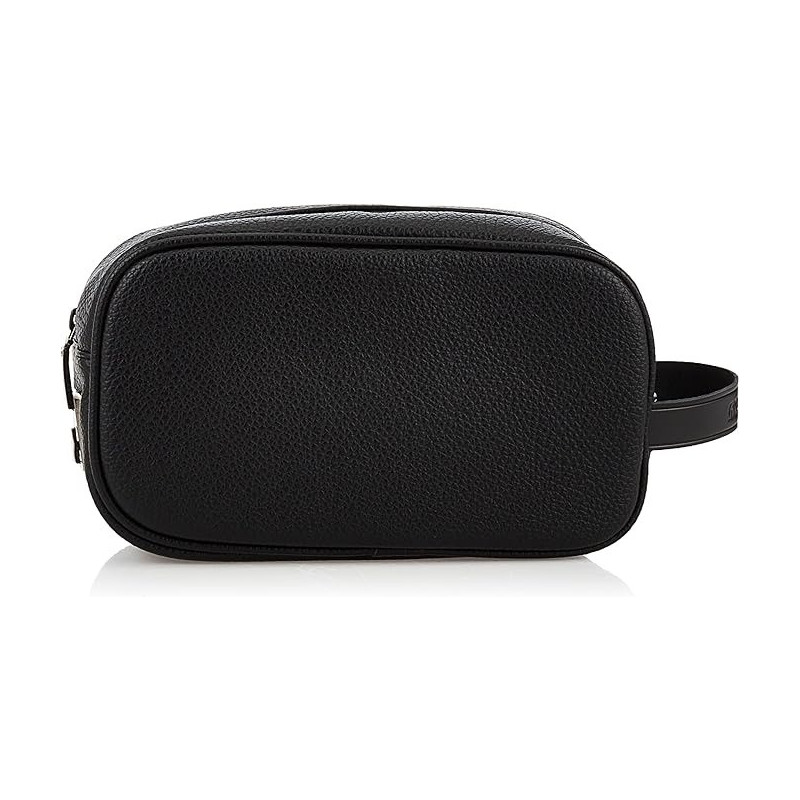 Green Lion Travel Pouch Multiple Pockets, Scratch Resistant, Black