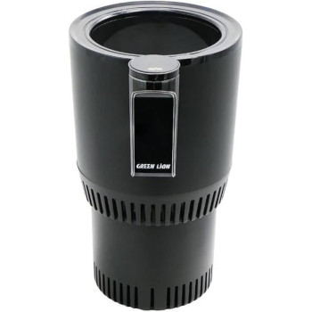 Green Lion Smart LED Hot & Cool Portable Cup Holder 36W with Hot & Cool, Black