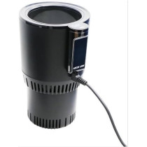 Green Lion Smart LED Hot & Cool Portable Cup Holder 36W with Hot & Cool, Black