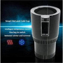 Green Lion Smart LED Hot & Cool Portable Cup Holder 36W with Hot & Cool, Black