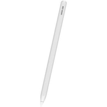 Green Lion STYLUS Pencil Pro For iPad Mini/Air/Pro, Touch Screen Pen, Palm Rejection & Tilt Pressure, Magnetic Charger, White
