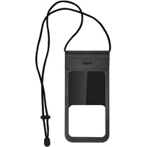 Green Lion Strong Waterproof Bag For Mobile 6.7" 30M With Camera Friendly, Sensitive Touch-IPX8, Black