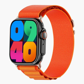 Green Lion Ultra Mini Smart Watch Waterproof and Bluetooth call - Orange