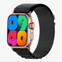 Green Lion Ultra Mini Smart Watch Waterproof, Multiple NFC, Bluetooth Call, Black