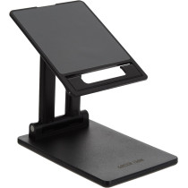 Green Lion Tablet Desk Stand with Height Adjustable and Flexible Design, Black