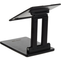 Green Lion Tablet Desk Stand with Height Adjustable and Flexible Design, Black