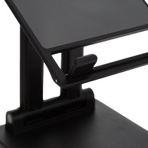 Green Lion Tablet Desk Stand with Height Adjustable and Flexible Design, Black