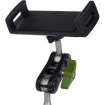 Green Lion Tablet Holder with Adhesive Suction Cup Mount 8-12"- Green/Black