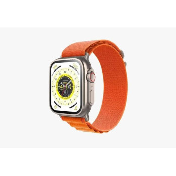 Green Lion Ultra Smart Watch 49MM with Android system and Bluetooth, Orange